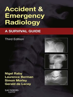 cover image of Accident and Emergency Radiology